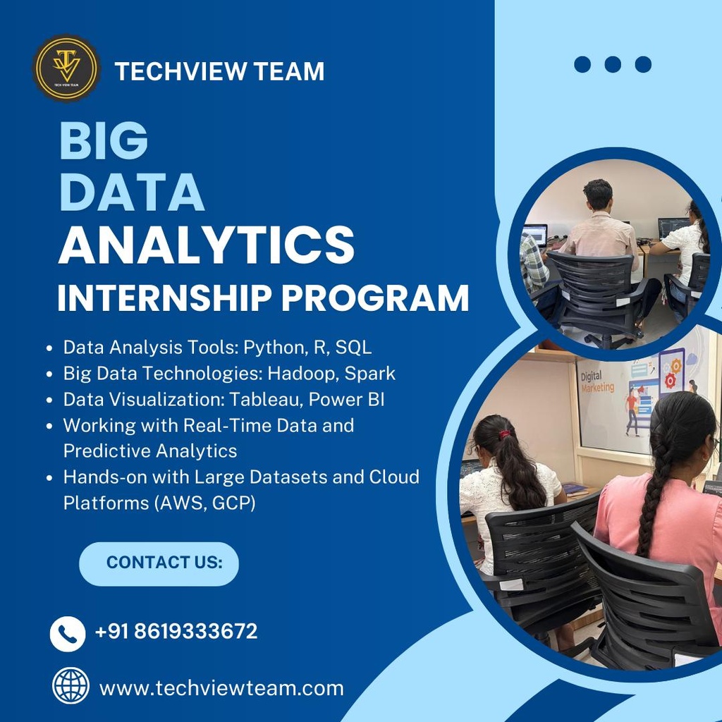 Big Data Analytics Internship | DUTT IT