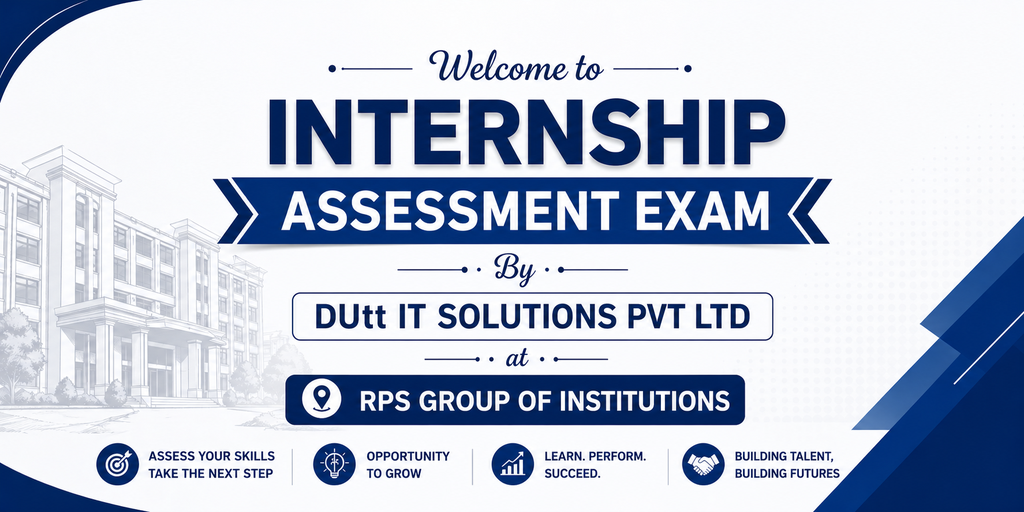 Internship Assessment Exam